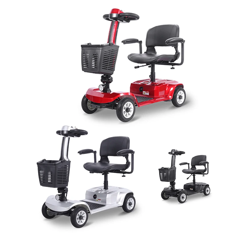 

For Elderly And Disability Four Wheel Disassembly Electric Mobility Scooters