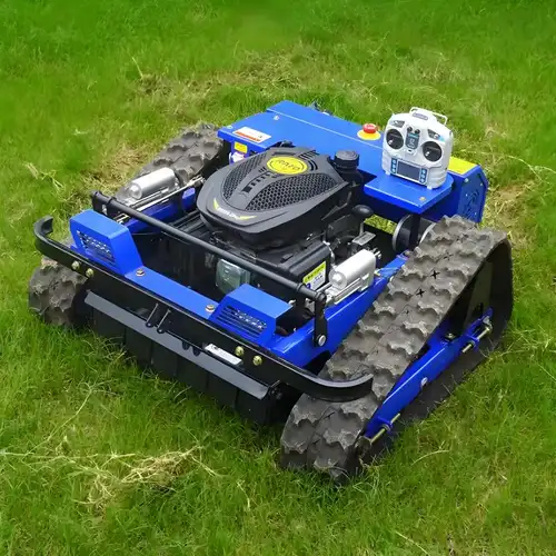 Customized crawler grass cutter lawn mover Remote control lawn mower Robotic Lawn Mowe CE/ISO certified Sale garden - Image 5