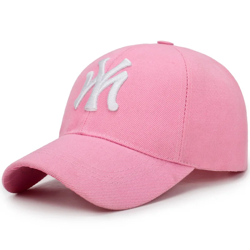 High Quality MY Three-dimensional Embroidery Dad Hat Men Women Summer Baseball Cap Visor Caps Adjustable Bone Hats Gorras mens pink baseball cap Baseball Caps