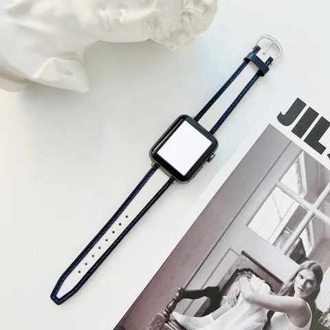 bracelet leather band for apple watch 45mm 44mm 40mm 42mm 41mm series7 6 se 5 4 3 38 for iWatch strap women correa wrist