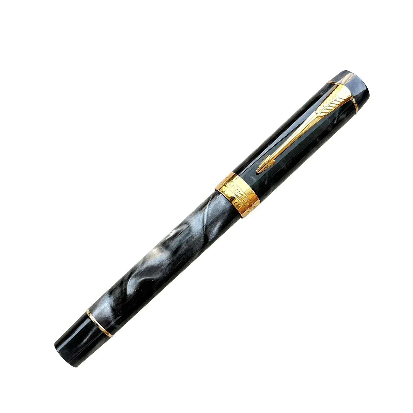 

New Jinhao Century 100 Fountain pen Beautiful Black Sea Series Resin Galaxy gift pens students business office writing supplies
