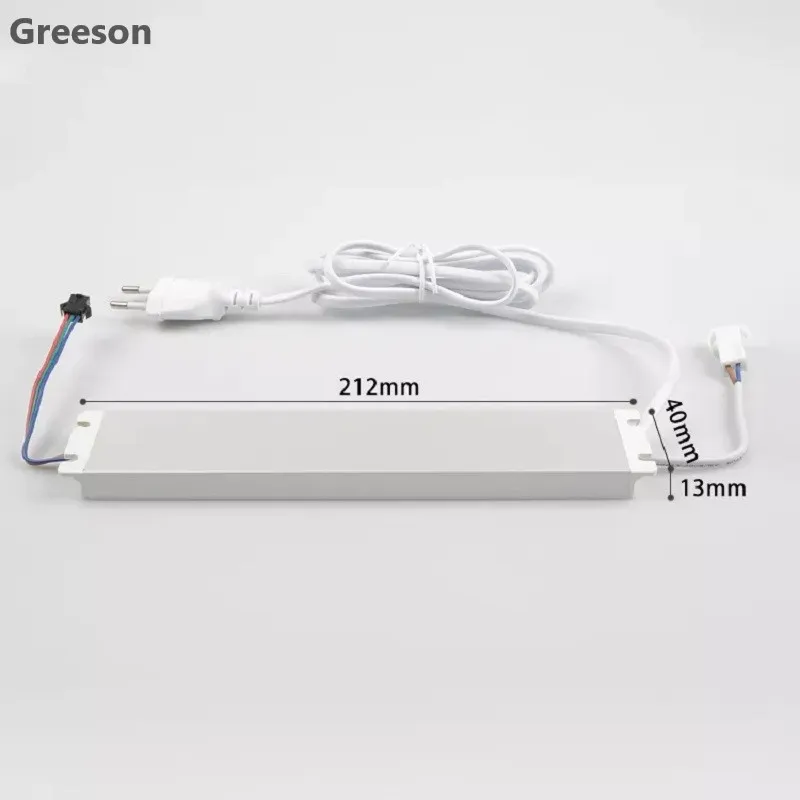 Mirror defogging power supply DC12V 36W 60W ultra-thin transformer LED lighting driver Bathroom mirror defogging