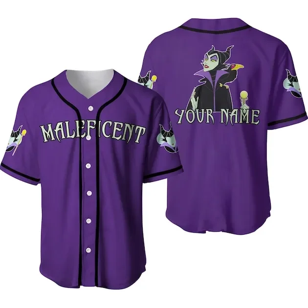 

Villain Hades Baseball Jerseys Unisex Cartoon Graphics Casual Baseball Uniform Disney Custom Baseball Jerseys Casual Sweatshirt