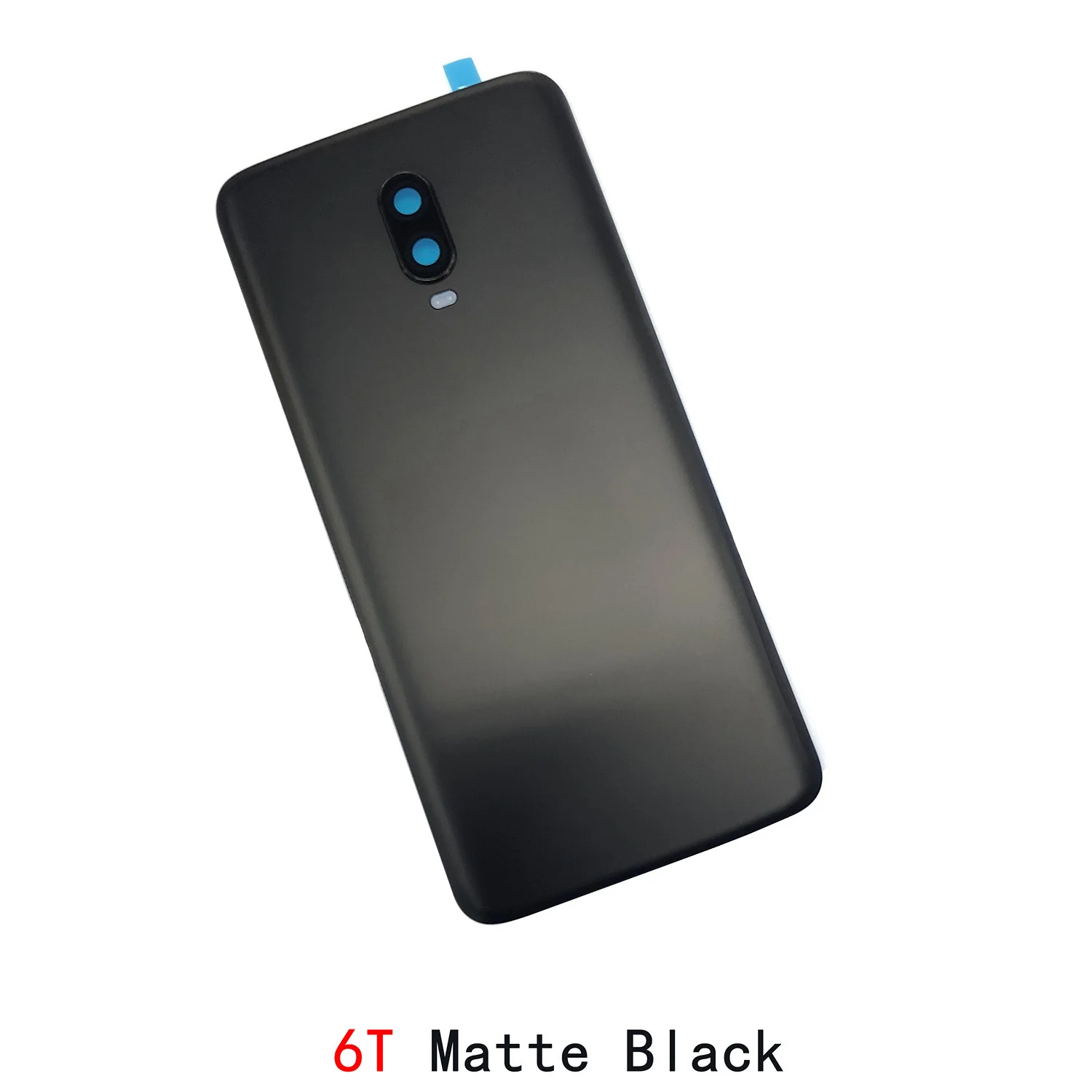 New For Oneplus 6 6T Battery Back Cover Housing Rear Door Case Replace Battery Cover With Camera Lens