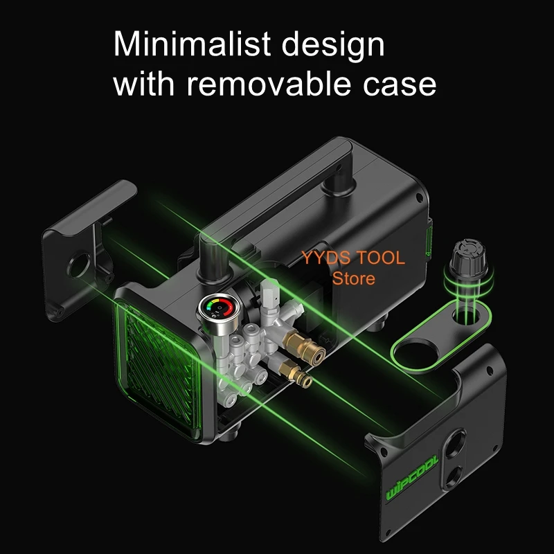 C28T crankshaft type high-pressure cleaning pump internal and external fins maintenance air conditioning cleaning equipment air conditioning snow type pressure gauge mechanical single gauge r22 134 410 air conditioning fluorine refrigerant gauge