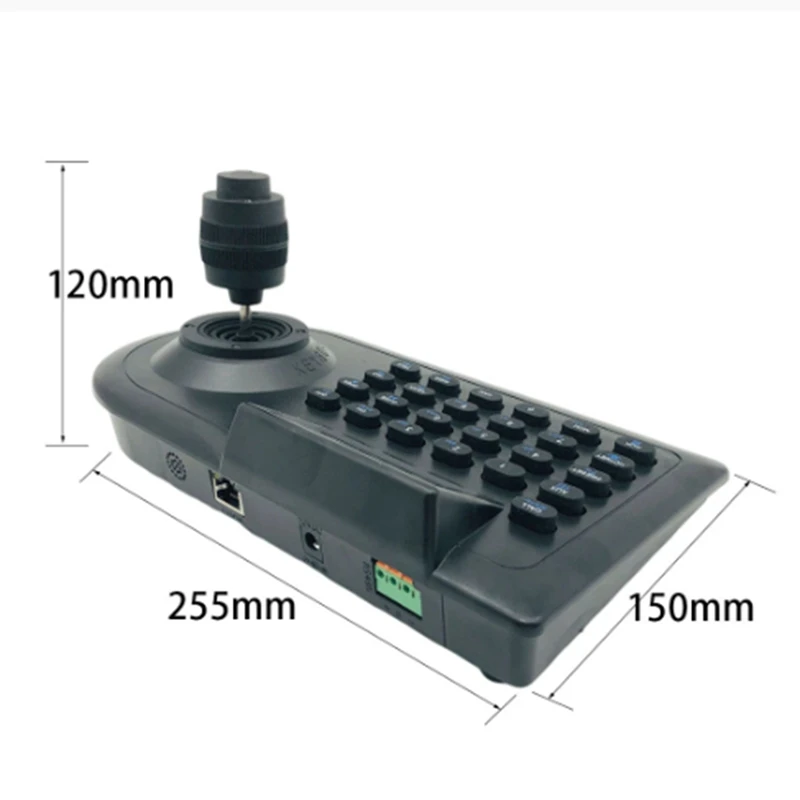3D Axis Joystick CCTV Keyboard Controller Keypad For AHD Security PTZ Speed Camera Decoder DVR NVR Pelco RS485