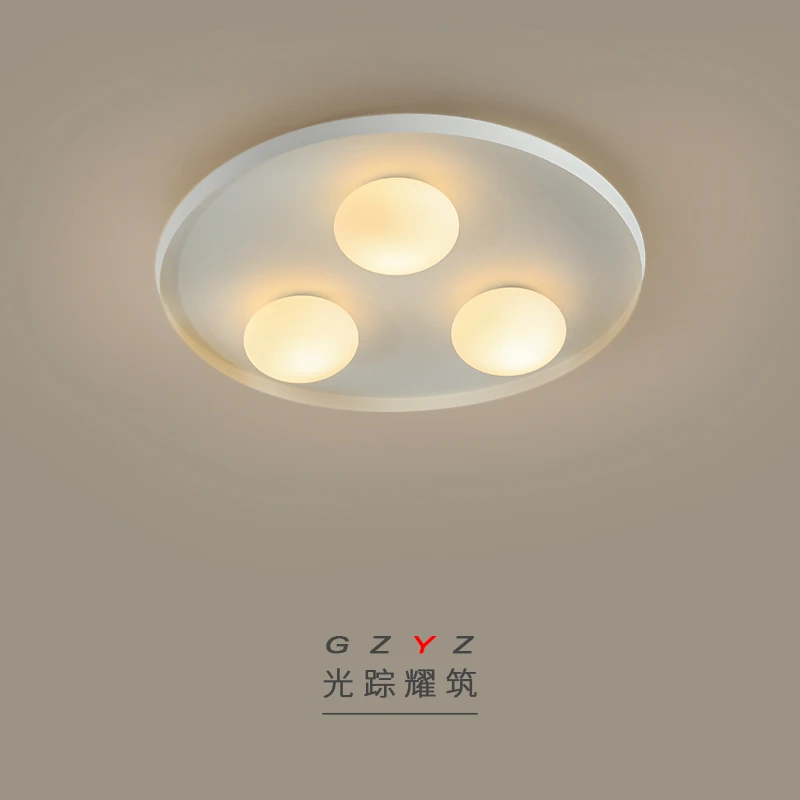 

Modern Simple LED Ceiling Light Nordic Round Bedroom Restaurant Kitchen Living Room Study White Home Decor Lighting Ceiling Lamp