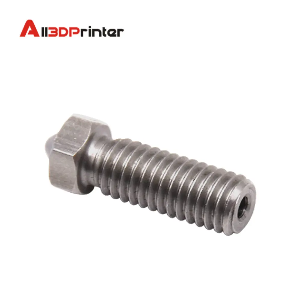 Artilharia-sidewinder x1 x2 Genius Volcano Brass Nozzle Impressora 3d Bico de Aço Inoxidável 0.2 mm 0.3 mm 0.4 mm 0.5 mm 0.6 mm 0.8 mm 1.0 mm - Imagem 5