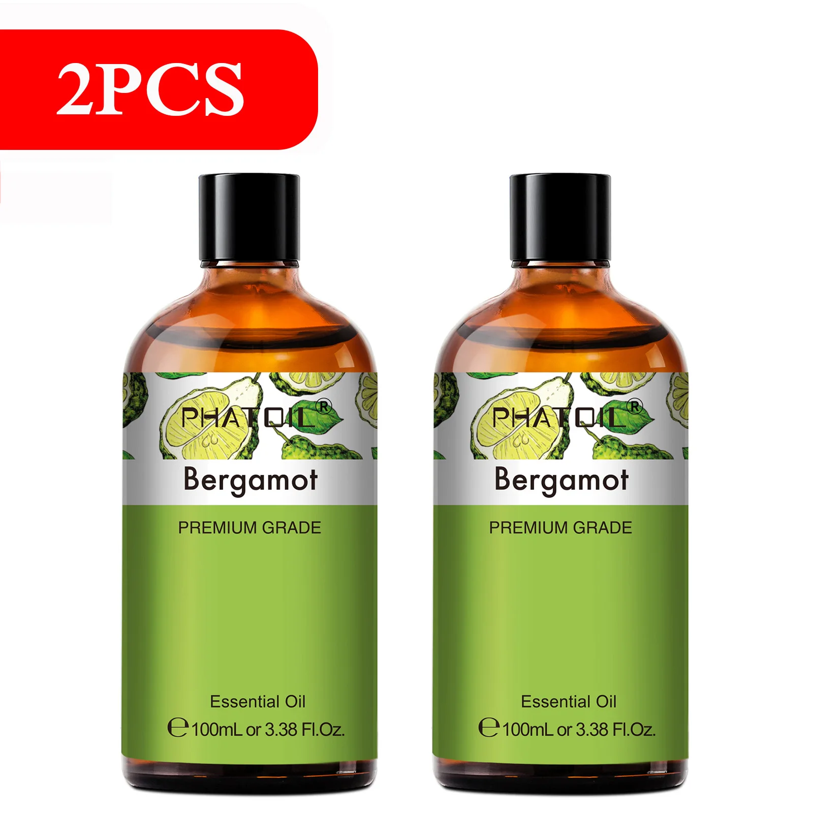 2pcs Bergamot