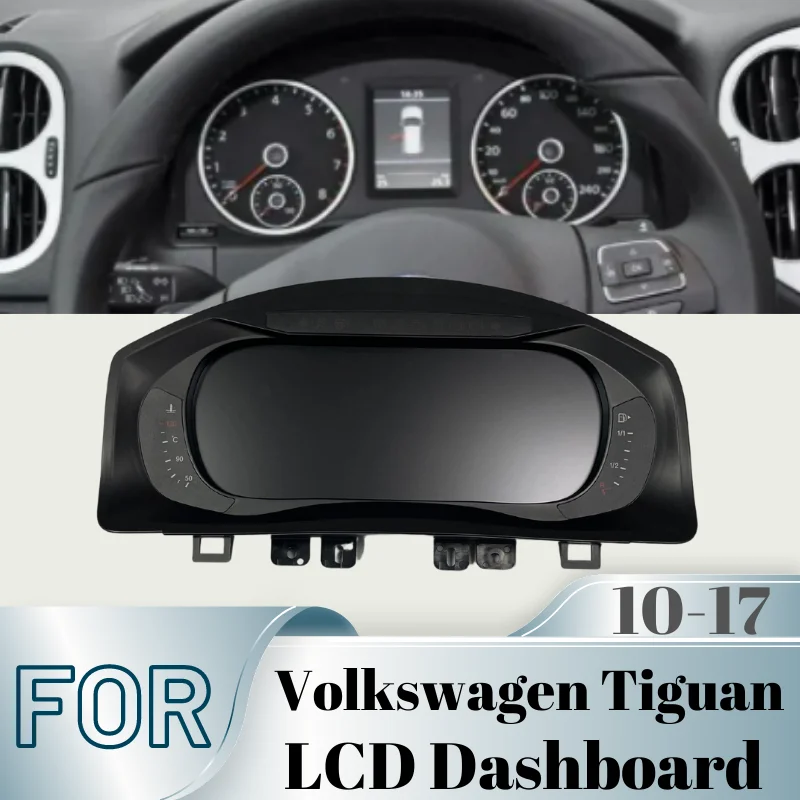 Compteur de vitesse de cockpit virtuel pour VW Volkswagen Tiguan, réglage de voiture, LCD numérique, tableau Prada, TingCluster, 2010, 2011, 2012-2017