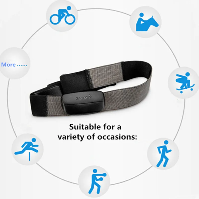 Garmin Edge 520/820/1000/1030 / Fenix3 / Fenix5S 920XT /HRM3-SS Running And Cycling Heart Rate Belt