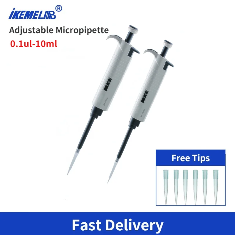 Dlab Laboratory Pipette 0.110ml Adjustable Pipette Gun Autclave