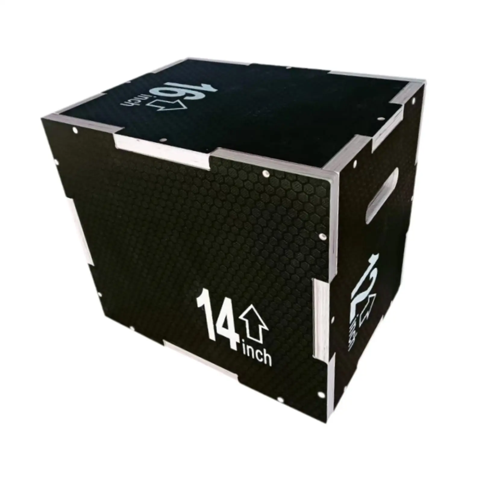3 in 1 Plyo Box Lightweight Wooden Plyo Jump Practical Agility Versatile Workout Fitness Exercise Plyometric Jump Box Step