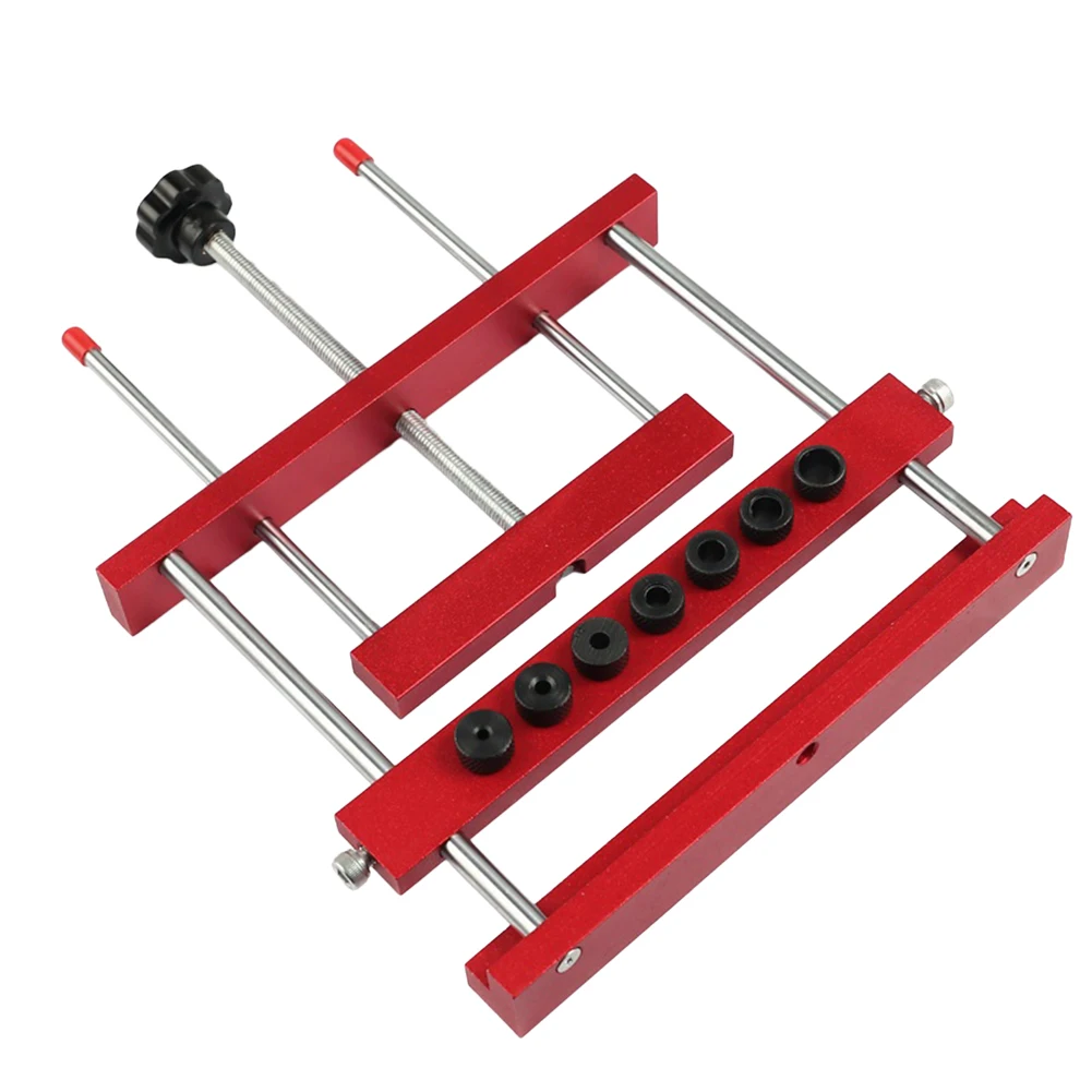 

1 Set Precision Mortising Jig Loose Tenon Joinery Jig Punch Locator Doweling Jig 3/4/5/6/7/8/10mm Drill Sleeve Woodworking Tools