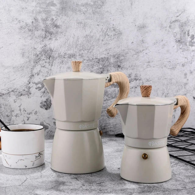 Top Coffee Pot Stovetop Percolator Tools Italian Moka Maker Maker Stove  Aluminum Kitchen Espresso Coffee - AliExpress