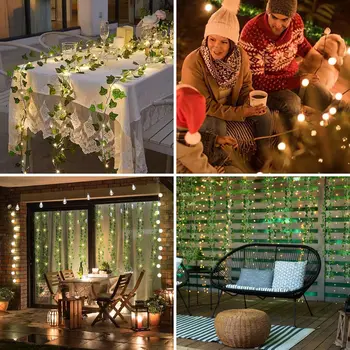 LED Ivy Vine String Lights 6
