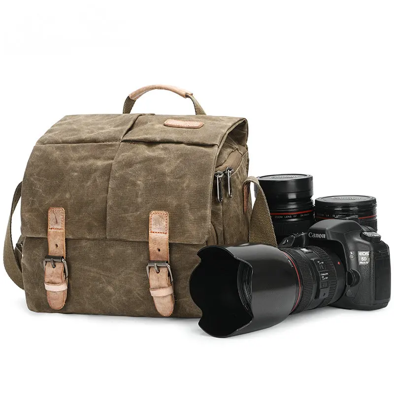 Nuovo Dslr Slr Borsa Per Fotocamera Custodia Per Fotocamera Borsa Da Viaggio Per 9.7 'Ipad Dslr Slr Nikon Canon Fuji Sony Olympu Leica 264-L