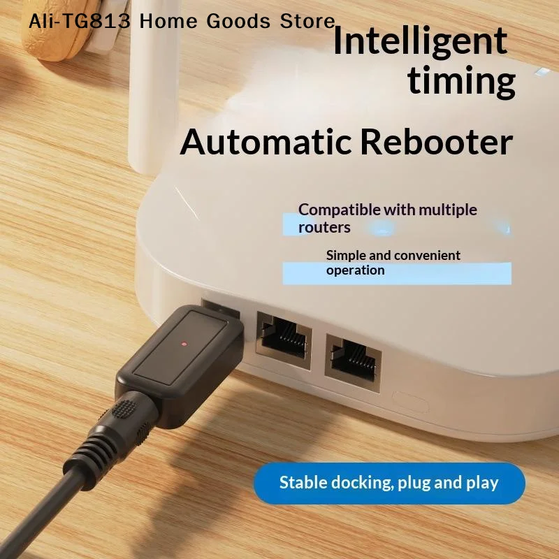 [TG813]1/3/5Pcs 24H 자동 전원 차단 리셋 도구 DC WiFi 자동 재부팅 라우터 5.5x2.1mm 재시작 제어 라인 5V-24V