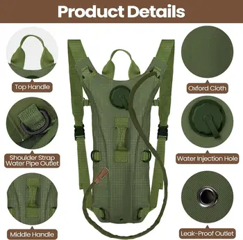 Hydration Pack Backpack 3L 3