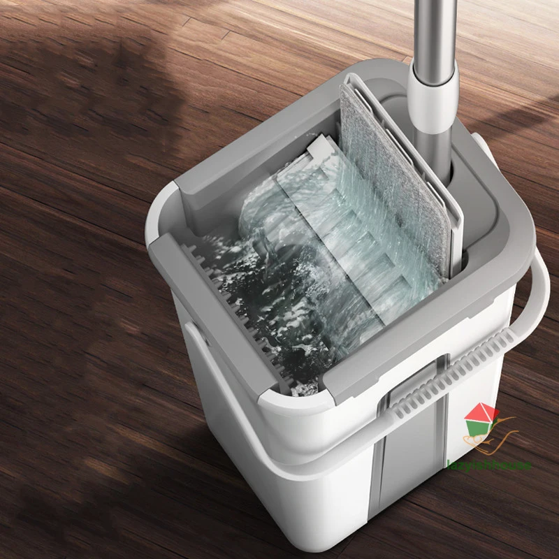 

Mop Wash Mop Flat Squeeze 2020new Bucket Cleaner Cleaning For Magic Home Floor With House Rotating Floor Easy Bucket Mop Squeeze