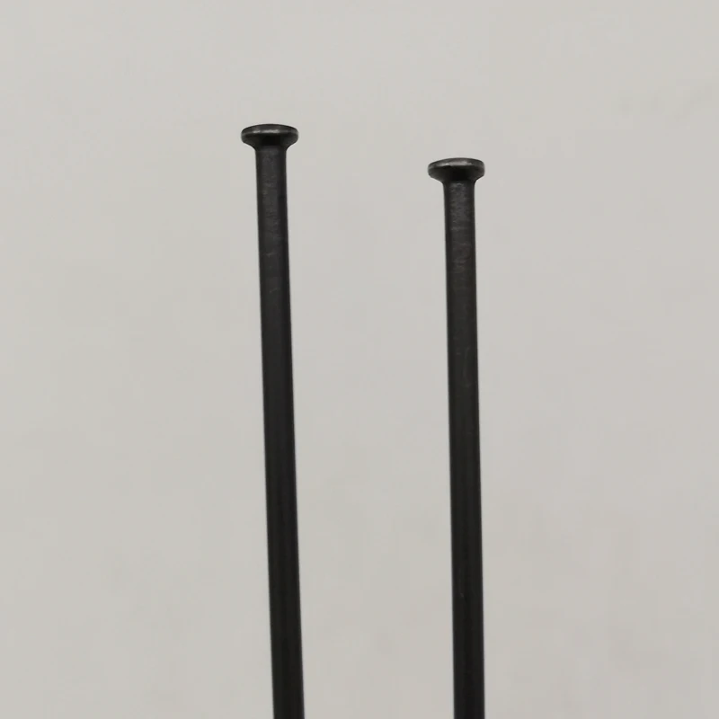 5 Pcs A Lot Moutain Bike Spokes 304 Stainless Steel Straight Pull Spokes ED Black Color Road Bicycle Straight Pull Head