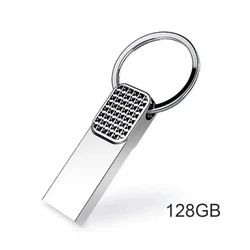 High - Speed 512GB Metal Waterproof USB 3.0 Flash Drive - Type C Pen Drive for Enhanced Computer Storage (128GB)