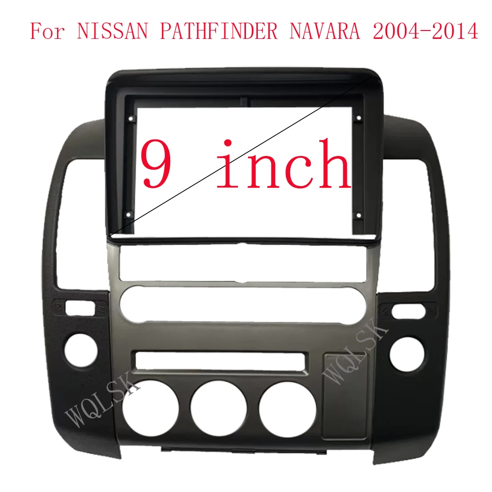 Stereo Player Fascia Fit For Nissan Pathfinder Navara 20042014 9 Inch