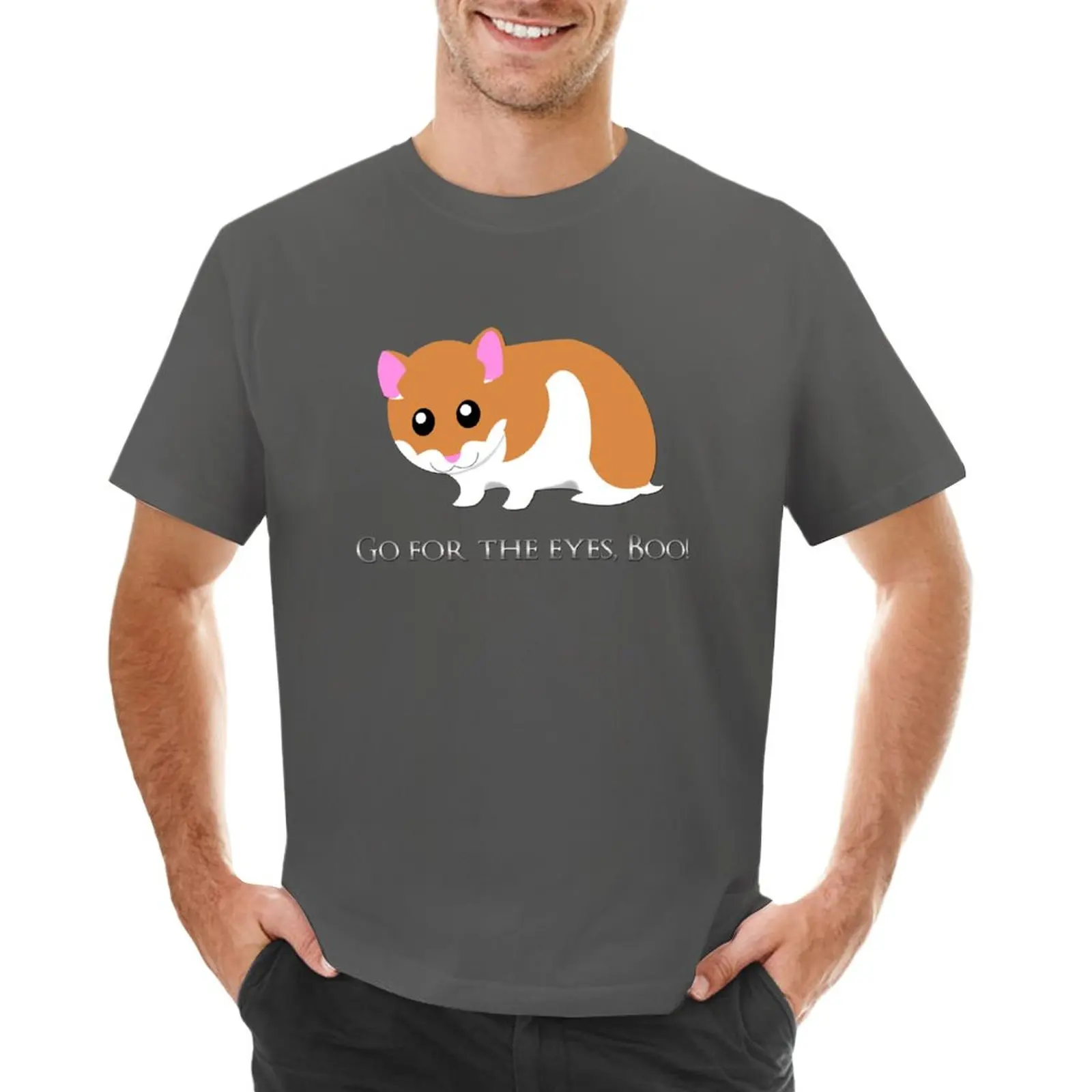 

Go For The Eyes T-Shirt Short sleeve tee plain anime clothes fruit of the loom mens t shirts