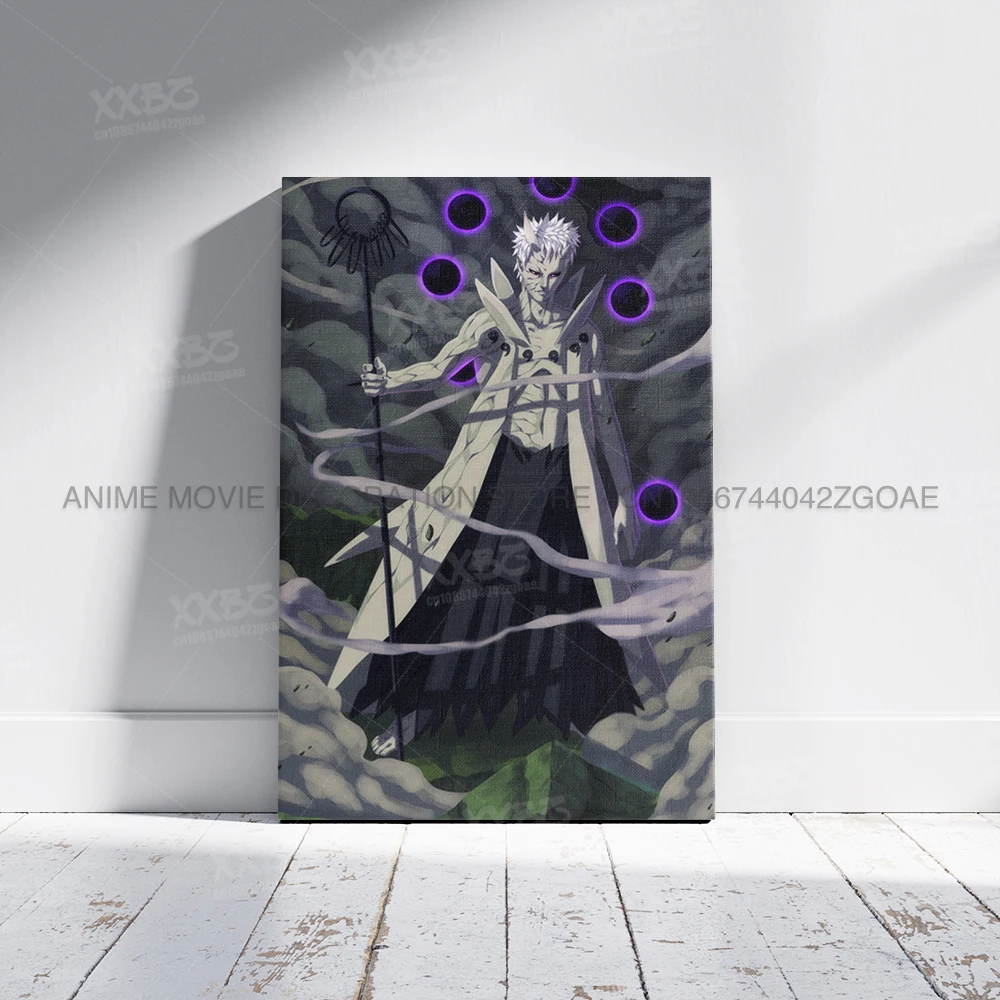 thumbnail image 1 of Decoración del hogar de Naruto, pintura de Uchiha Itachi, imágenes de dolor, arte de pared de Uchiha Obito, póster de lienzo de Akatsuki, figuras de anime, papel tapiz, 1 of 5