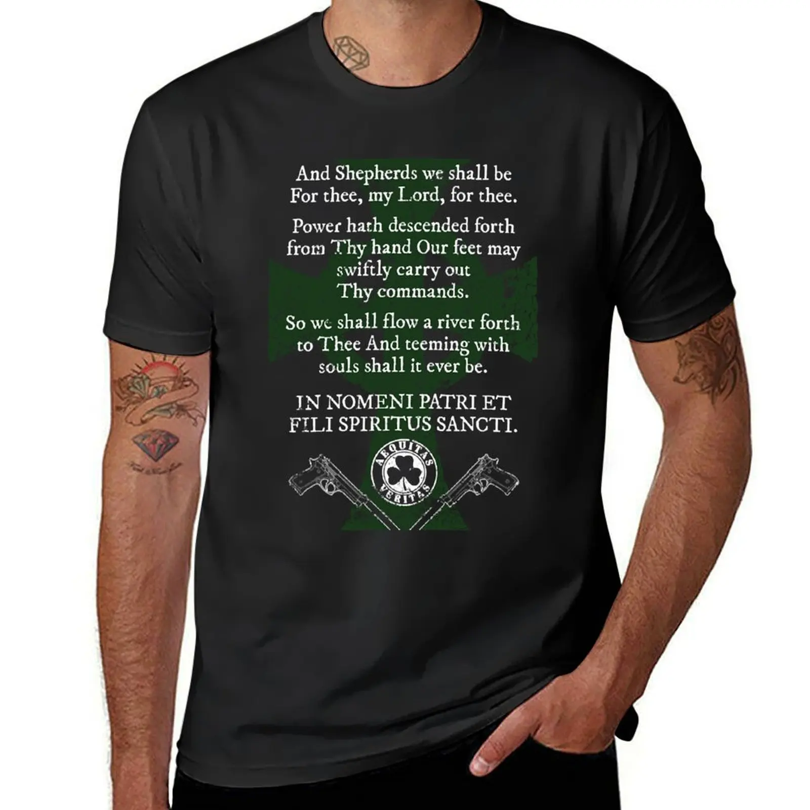 

Boondock Saints T-Shirt Blouse vintage mens plain t shirts