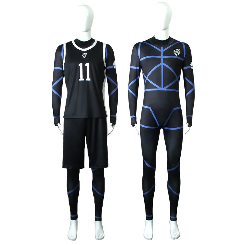 Blue Lock-Inspired Seishiro Nagi Soccer Jersey Cosplay Costume for Men and Women
