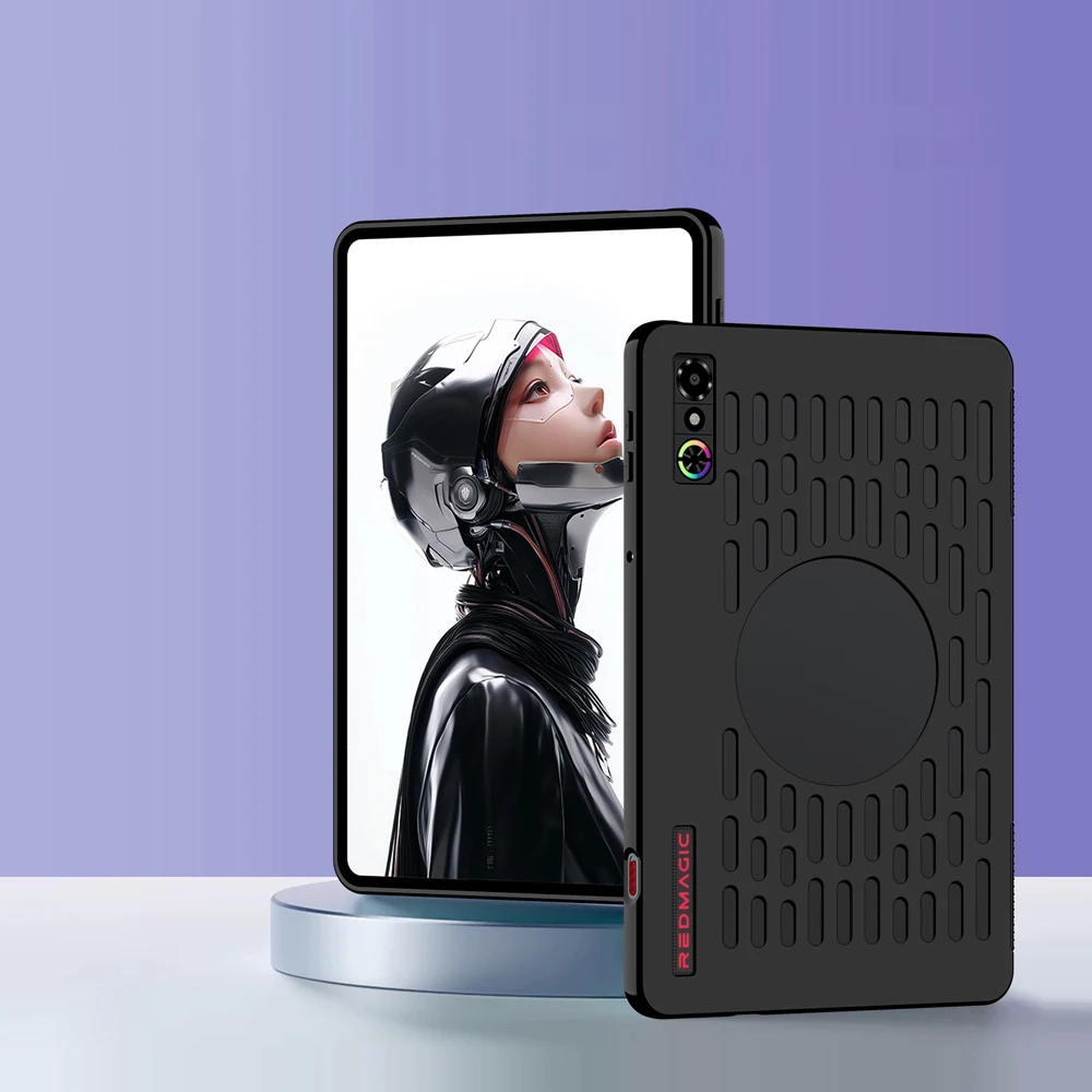 Hollow Cooling TPU Back Cover for Gaming Tablets - Soft Shell Case