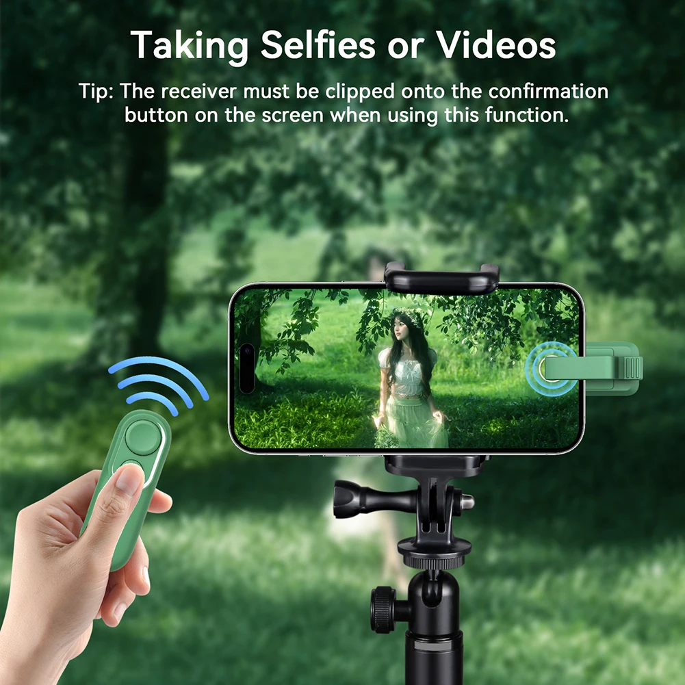 Remote Page Turner Phone Camera Video Record Remote Triggers Clicker Page Turner for Kindle Paperwhite Oasis Kobo EReaders