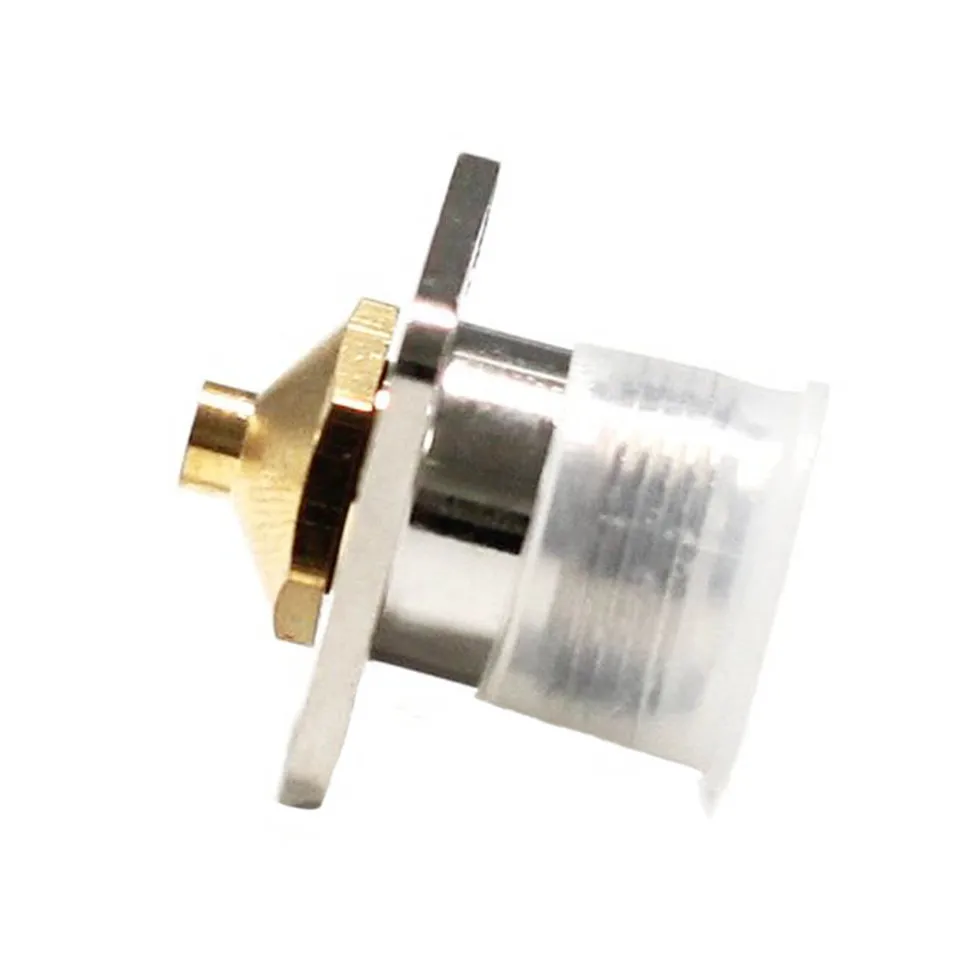 Connettore Coassiale RF N Femmina - Per Cavo RG402/141, Montaggio A Pannello, Nichelato - Foto 3