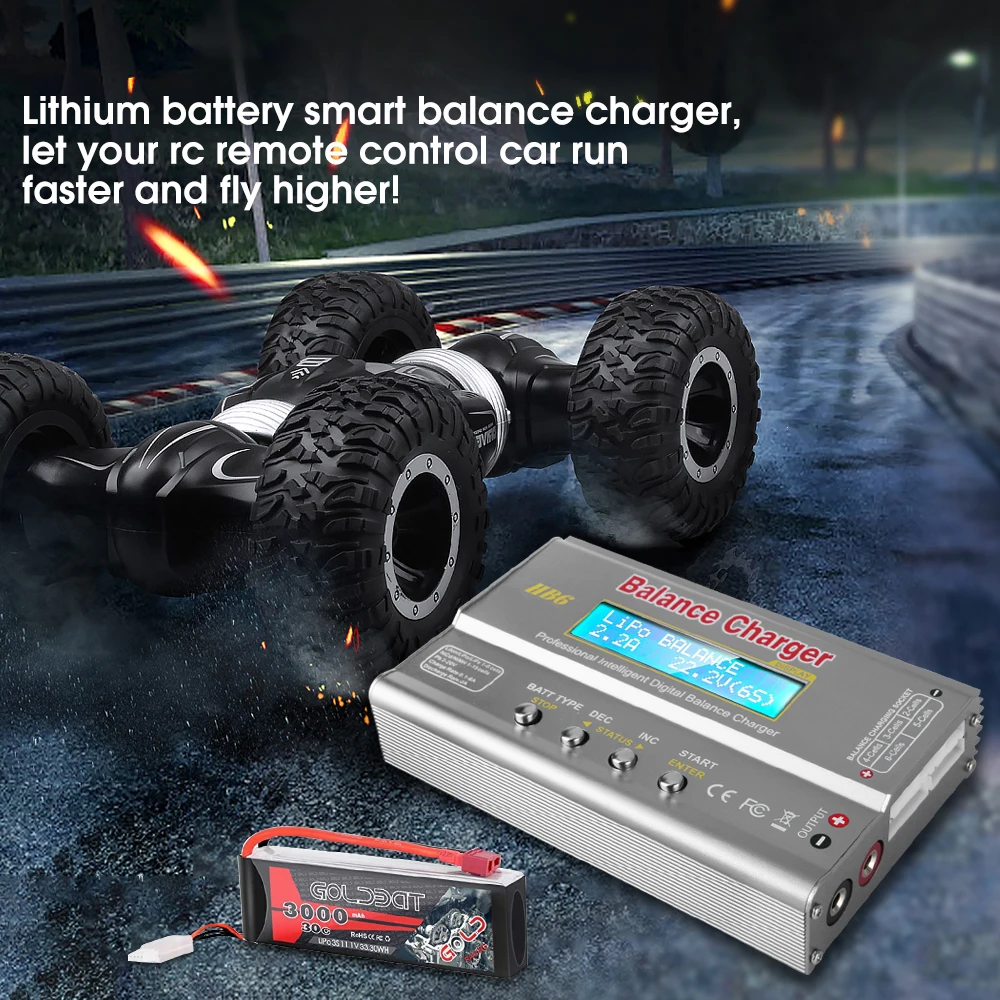 Haisito HB6 80W Battery Charger Lipo NiMh Li-ion Ni-Cd Digital RC IMAX B6 Lipro