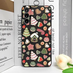Charming Snow Elk Merry Christmas Phone Case - Soft Cover for Honor 70(5G) (M-C1453T1)
