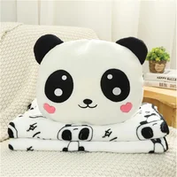 Panda Dundun Nap Pillow Blanket Lying Sleeping Pillow Car Student Two-in-one Table Cushion, Pillow and Quilt Dual-use 1