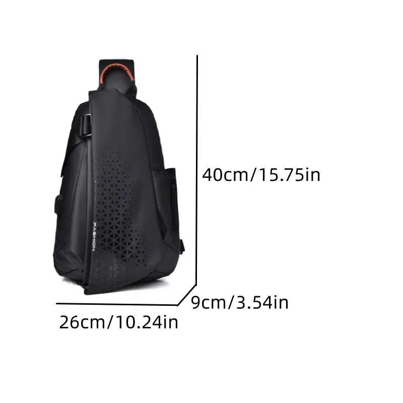 Рисунок 2 - Мужская нагрудная сумка большой