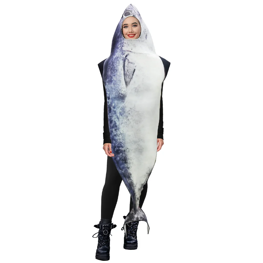 Pesce Vestito Squalo Carnevale Animali Marini Costumi Carnevale