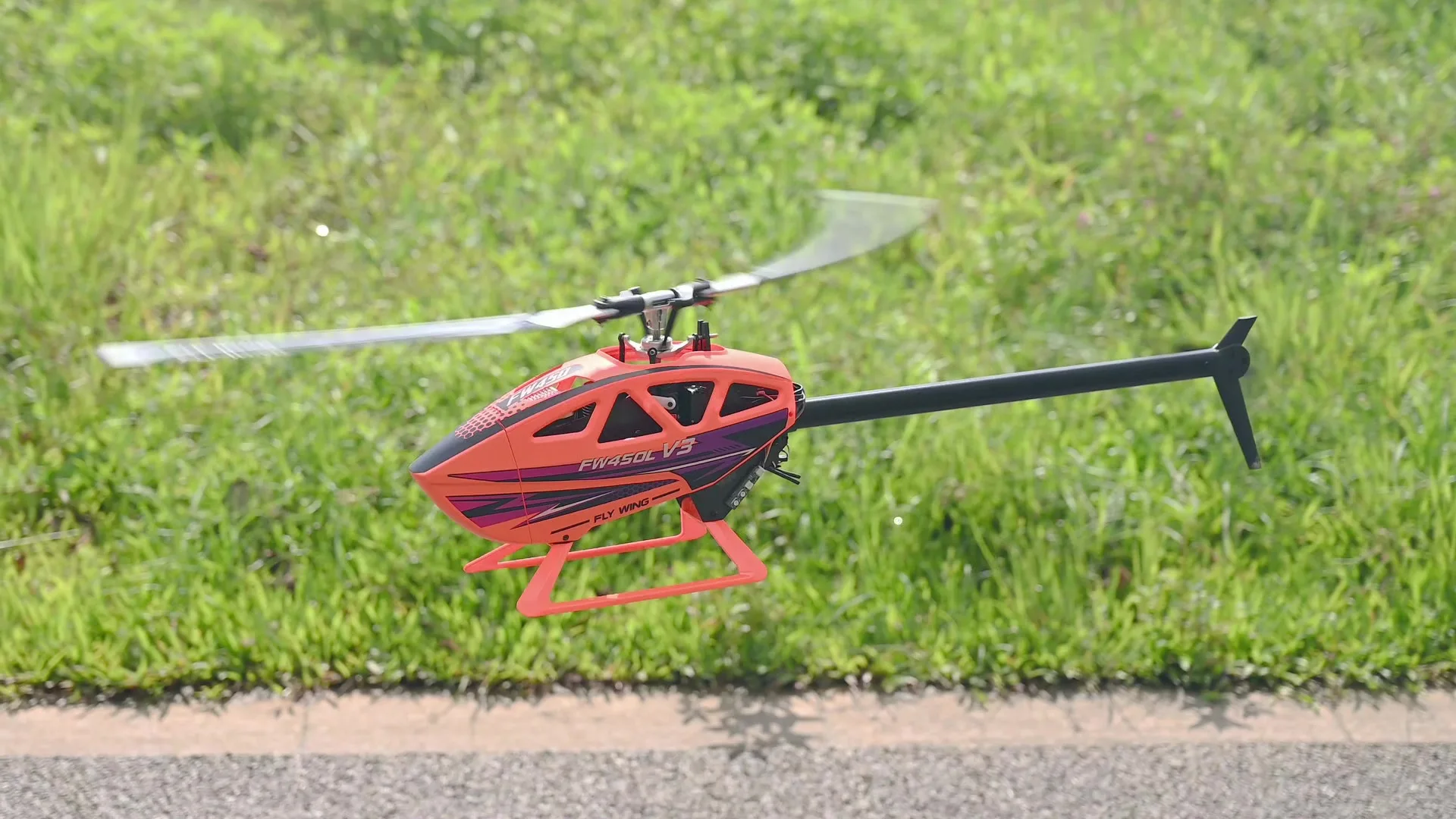 FLY WING FW450 V3 RCヘリコプター ACEフライトコントロール LEDライト