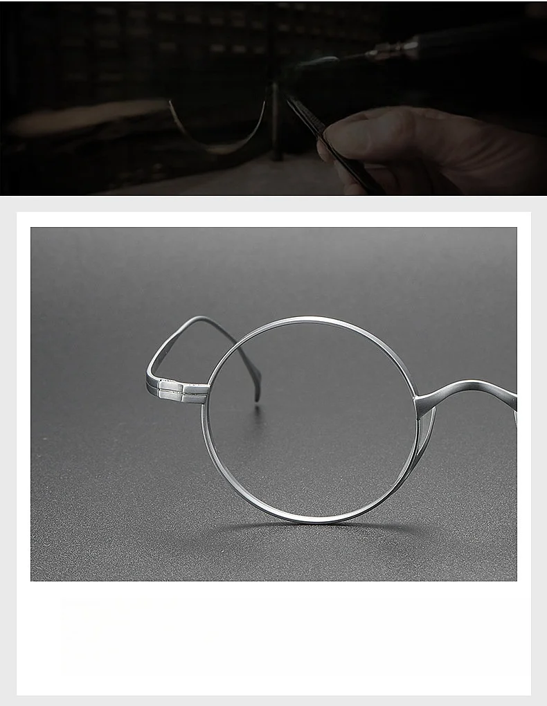 Titanium Reading Glasses – Retro Square Frames With Anti Glare Lenses | Unisex Fashion Eyewear