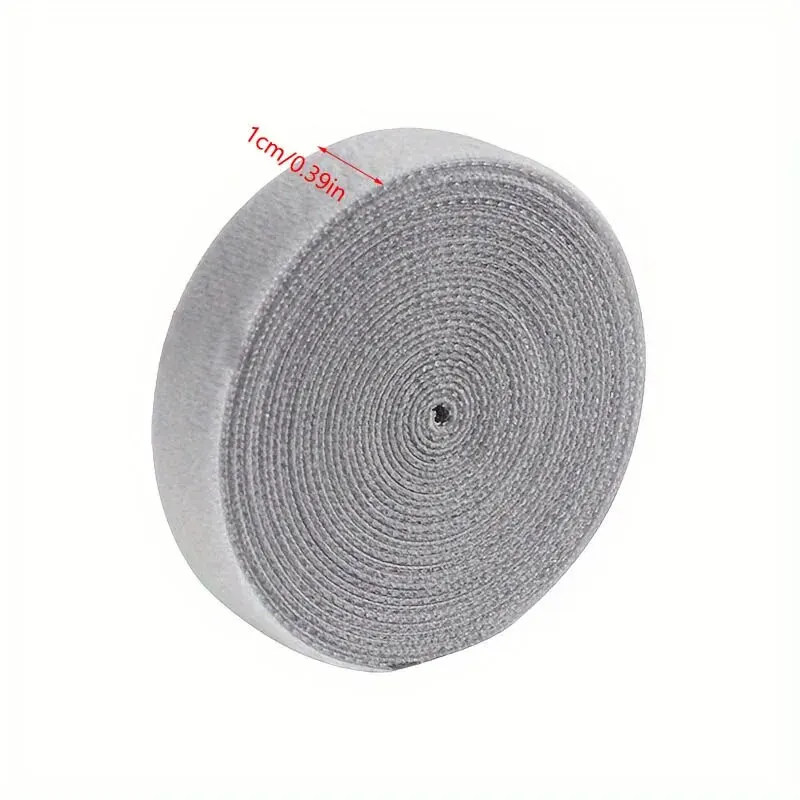 Cable organizer cable ties cable tie 1 Roll Reusable Fastening Tape Cable Ties Multi-Purpose Cord Organizer Computer And TV Wire Storage Data Cable Management Tie