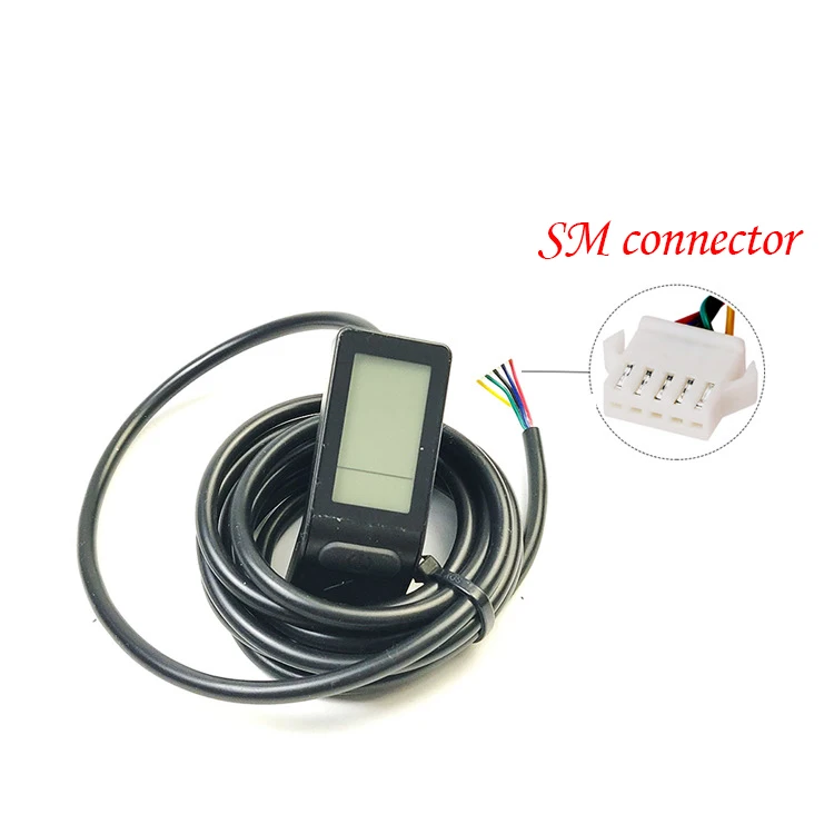 Vélo KT-LCD4 LCD Affichage Mini Panneau De Compteur Vélo électrique Pièces De Vélo Pour Contrôleurs Série KT 24/36/48V