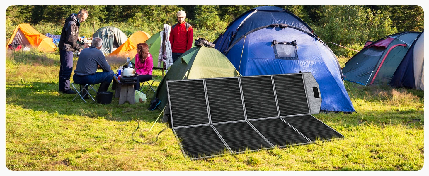 CTOLITY SP400N 400W Foldable Solar Panel (USB-C Charging, Portable) Se38146667e48475f8391bb7afa7d14b25