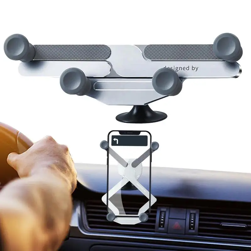 

Автомобильный держатель для телефона, невидимый вращающийся держатель для приборной панели, Регулируемый поворотный держатель для телефона на вентиляционное отверстие, вращение на 360 градусов