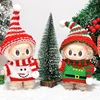 17cm Mini Doll'S Clothes Outfit Accessories For Korea Kpop Exo Labubu Idol V1 V2 Winter Christmas Sweater Scarf Set Clothing 3
