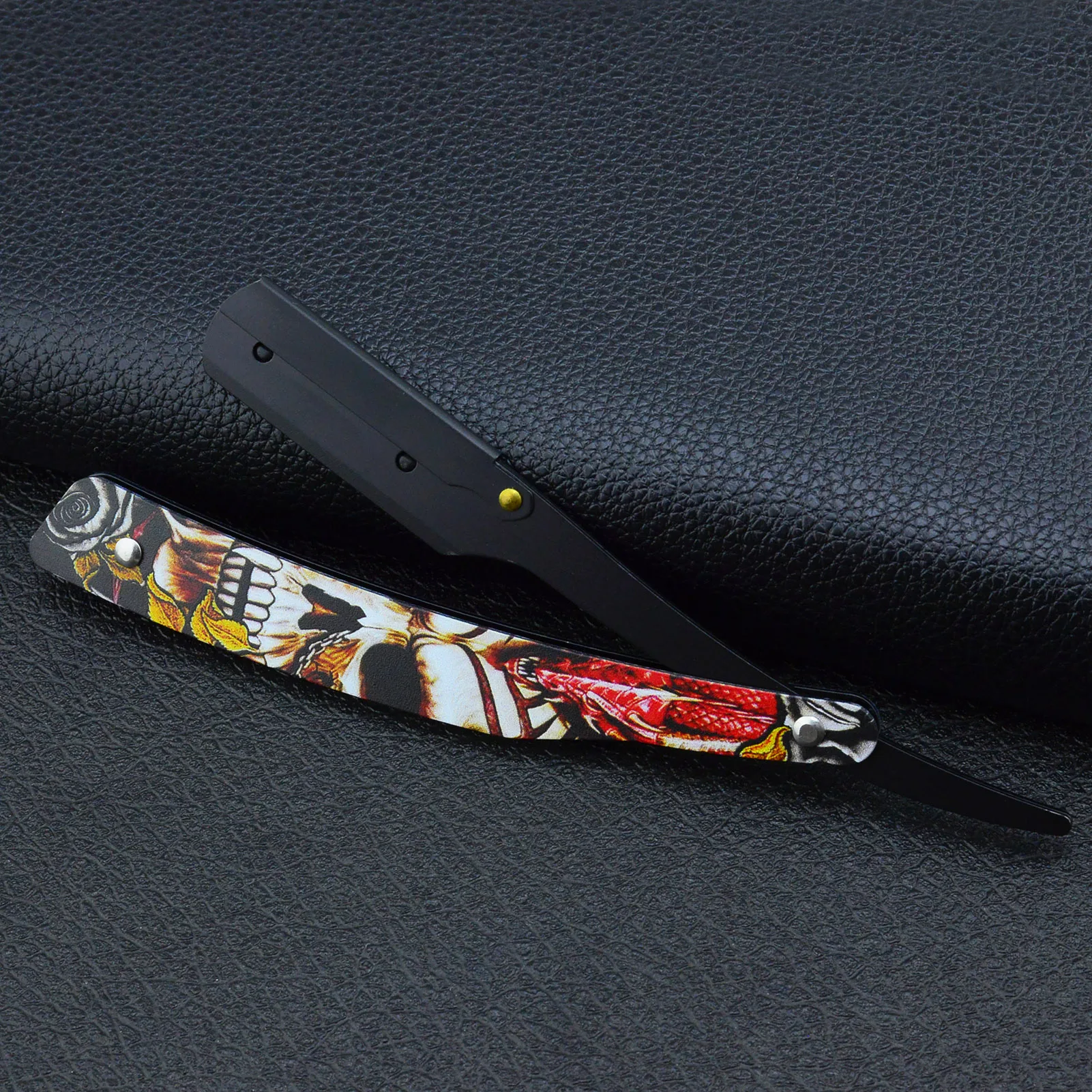 스테인리스 스틸 면도칼, 25 싱글 엣지, 10 듀얼 엣지 블레이드, 접이식 면도기, 수염 제거, 얼굴 눈썹 비키니