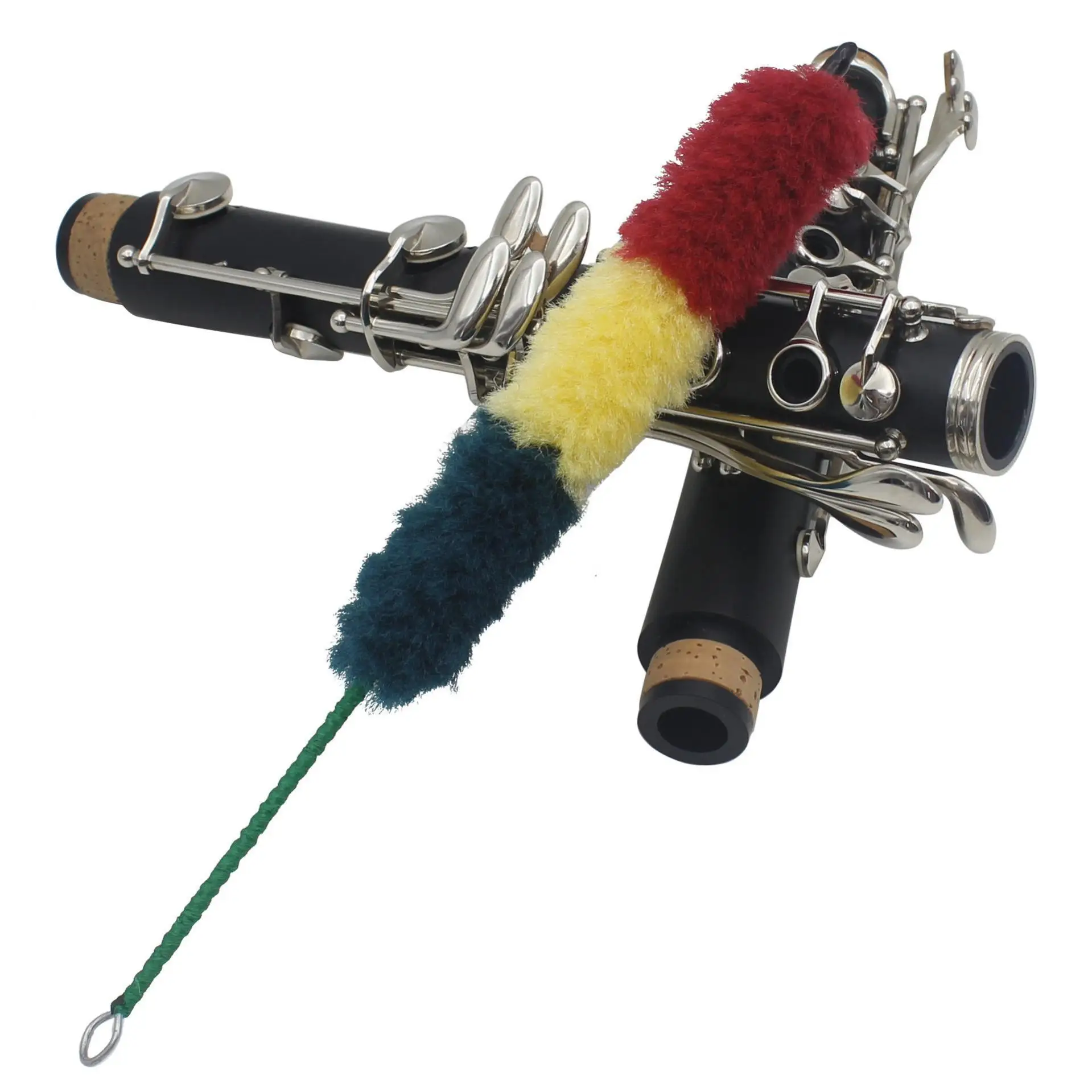 

Tricolor Brush Super absorbent encrypted bristles with 3 colors for Wind Instrument / Cleaning