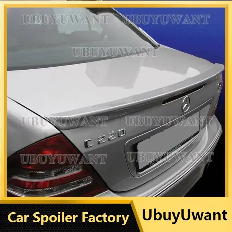 

W203 спойлер для заднего крыла из углеродного волокна/ФАП для Mercedes-Benz C-class W203 C180 C200 C260 C320 2001 2002 2003 2004 2005 2006