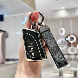 Premium TPU Car Smart Remote Key Case Cover (Black Set 1)